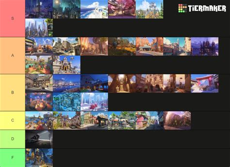 overwatch map tier list|Create a Overwatch Maps (With Hanaoka ) Tier List .